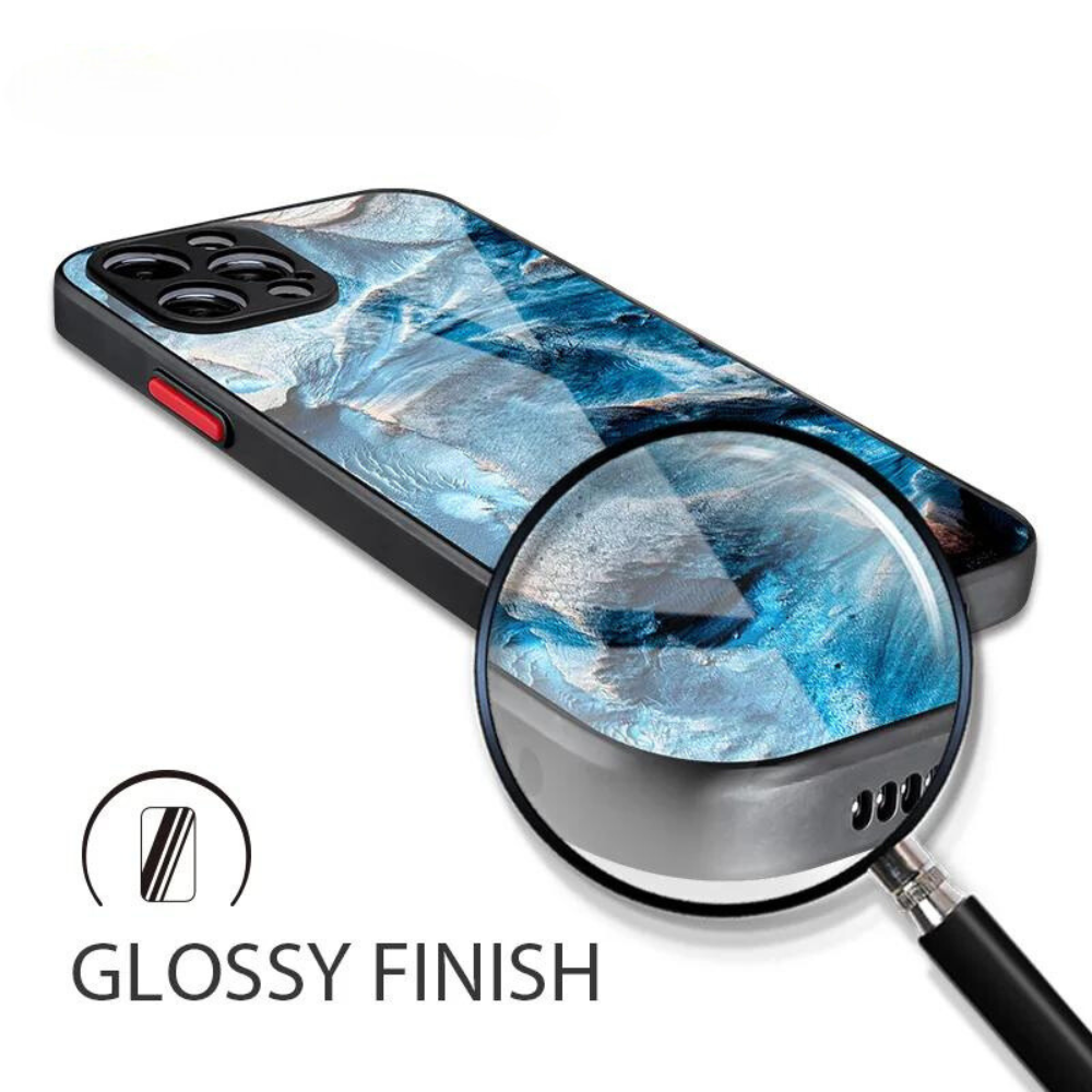 Fashionable Marble Print For iPhone Protective Shockproof Lens Camera Protection Case For iPhone  Bumper