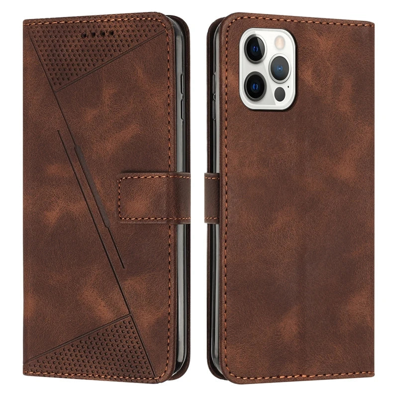 Wallet Magnetic Flip Leather Case For iPhone 16 15 14 13 Pro Max Plus