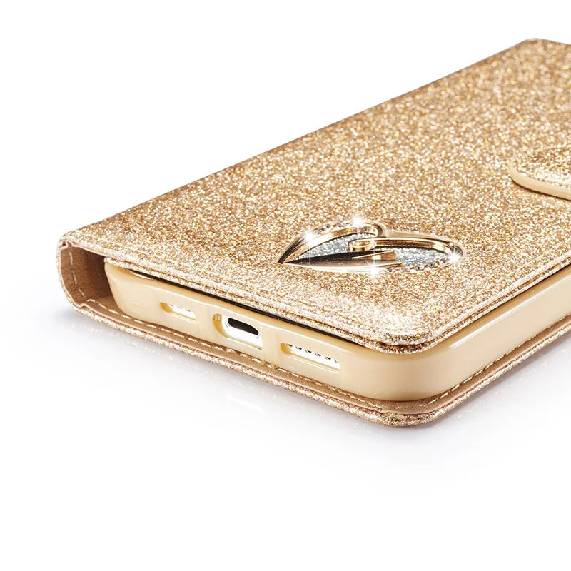 Glitter Clamshell High-end Mobile Phone Case