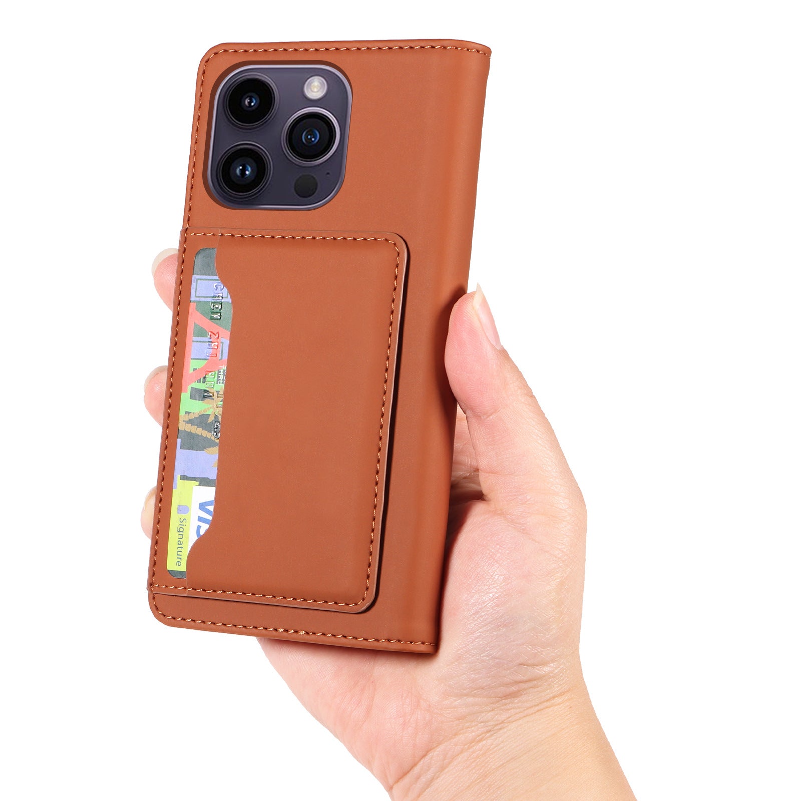 NEXTPHONECASE Magnetic Folio Credit Card Holder Wallet Phone Case, PU Leather,  Magnetic Closure, Flip Kickstand TPU Shockproof Case For iPhone 16 15 14 13 12 11 X XR SE Pro Max Plus Mini