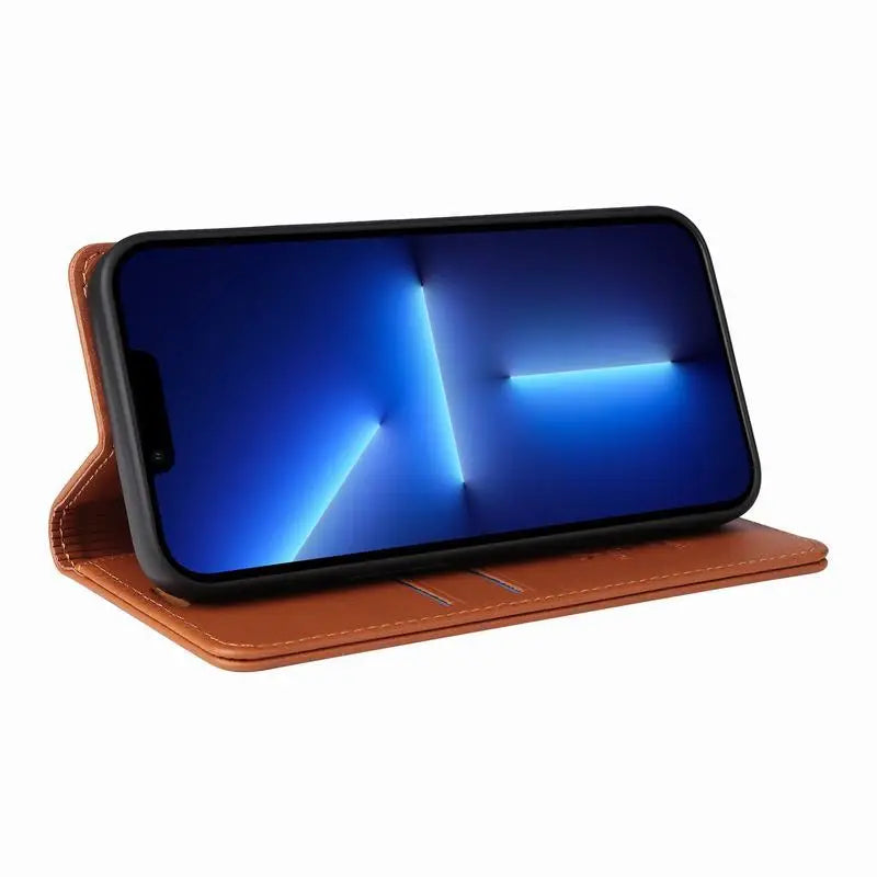 Luxury Flip Magnetic Attraction Wallet Phone Cover