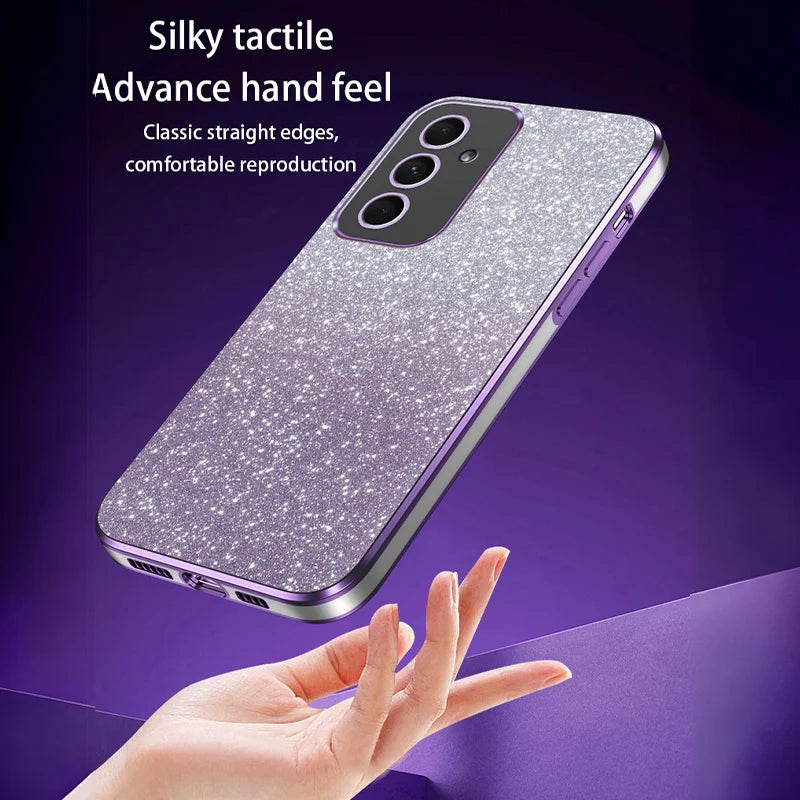 Luxury Glitter Electroplated Protective Shell For Samsung Galaxy A Series