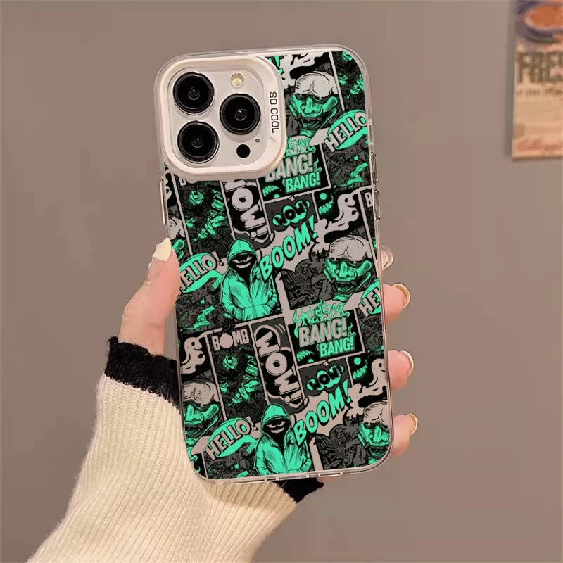 Colorful "Boom" Phone Case Cover for Iphone