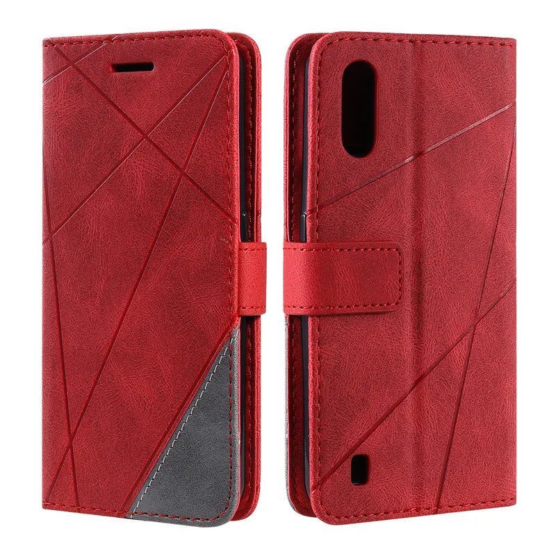 Flip Magnetic Leather Cover For Samsung Galaxy A Series