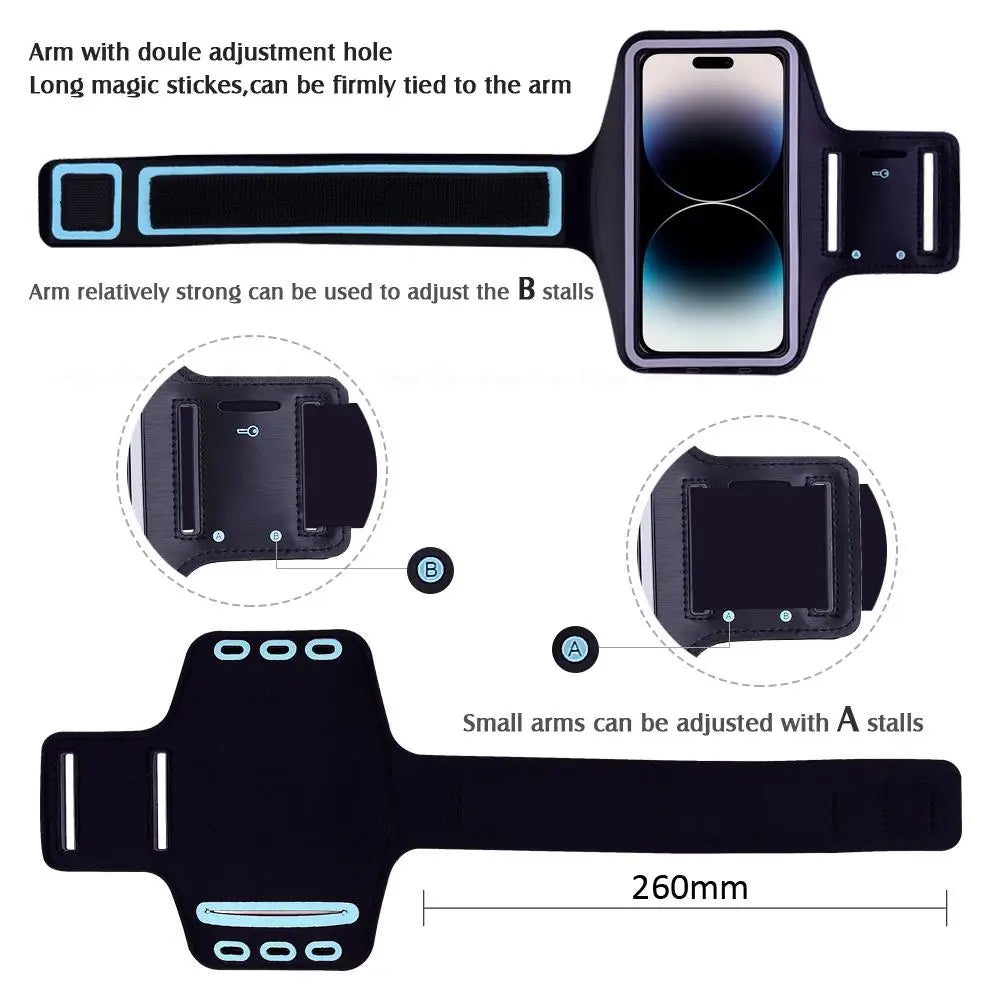 Running Jogging Gym Sports Cover Arm Band Phone Case For iPhone