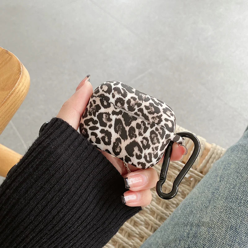 Leopard Print Earphone Case For Airpods