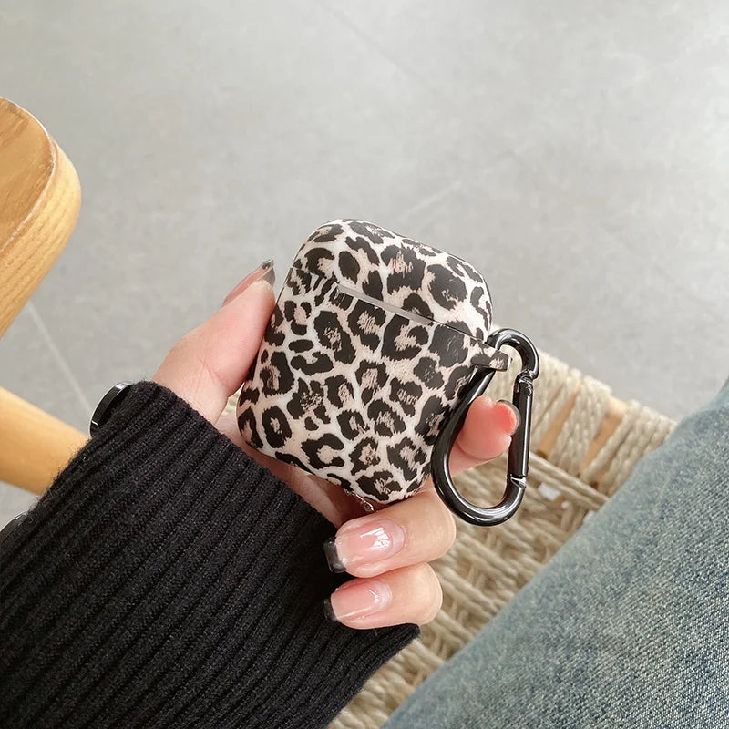 Leopard Print Earphone Case For Airpods