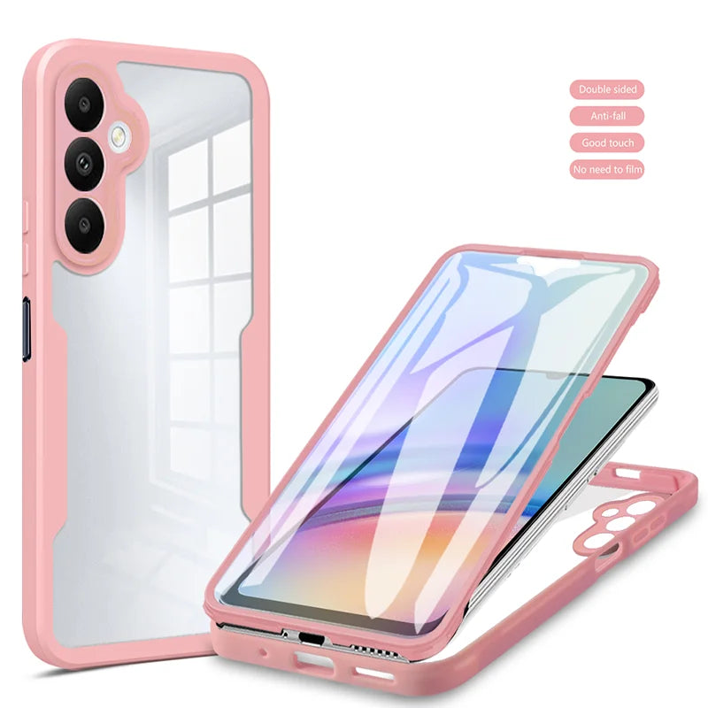 360 Full Body Silicone Shockproof Phone Case  For Samsung Galaxy A Series