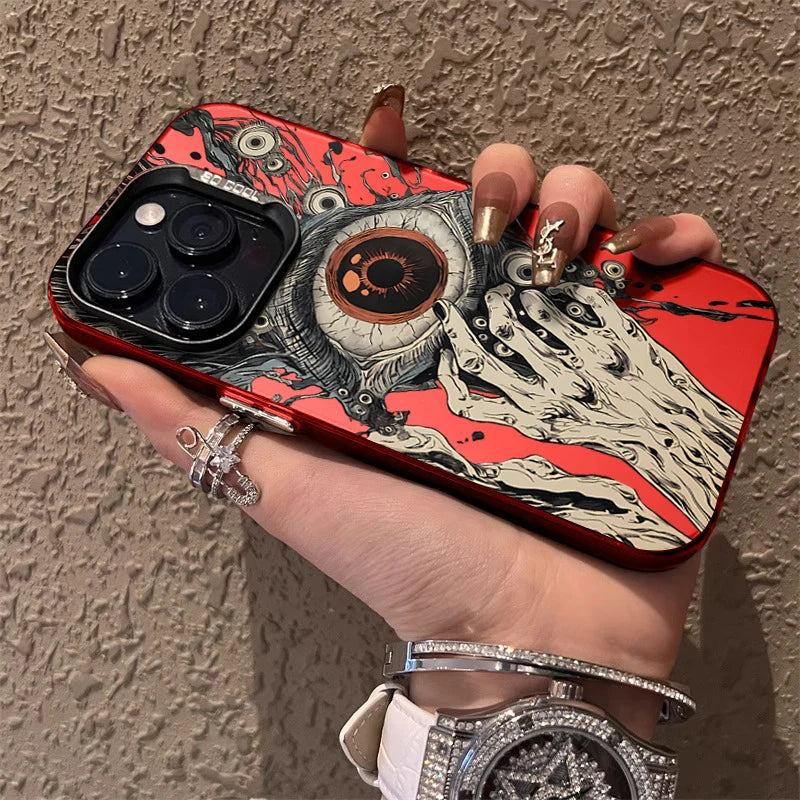 Finger and Eyes Phone Case Cover For iphone