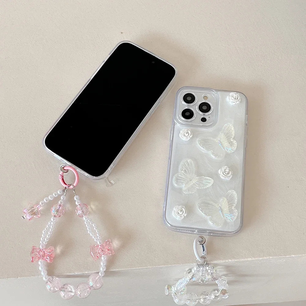 3D Butterfly Bracelet Phone Case For iPhone | Soft TPU Shockproof Back Cover