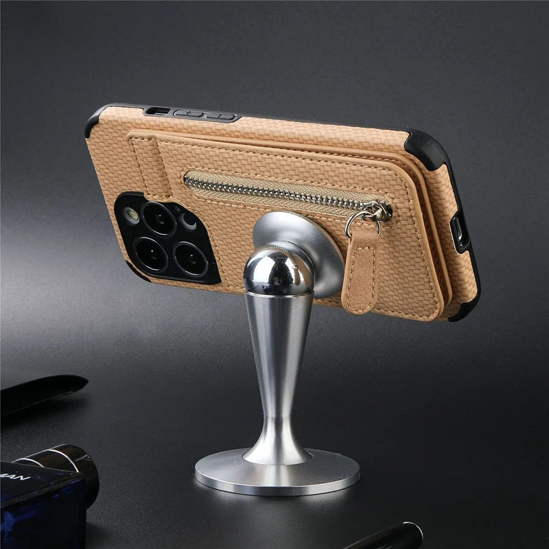 Card Pocket Wallet Case Phone Case for Samsung Galaxy S23 Ultra S23 S22 S21