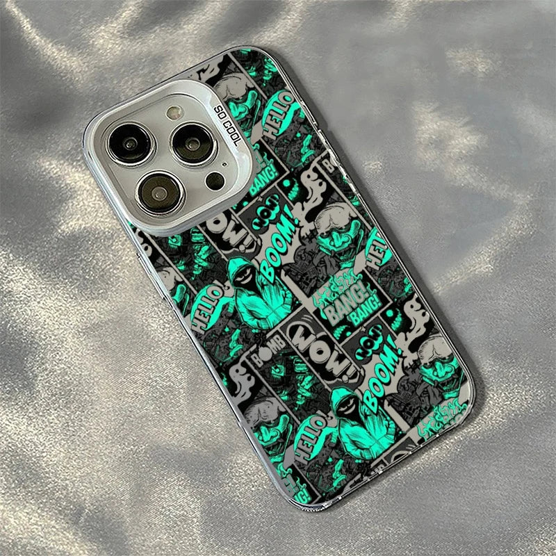 Colorful "Boom" Phone Case Cover for Iphone