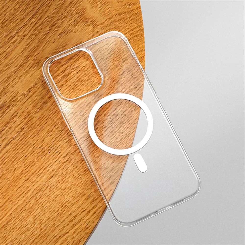 Ultra-Thin iPhone Case – Clear & Durable & Crystal-Clear or Magasfe & Matte or Hard